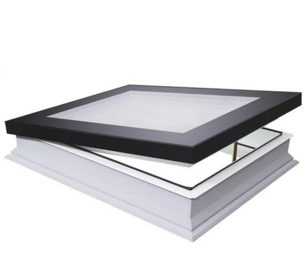 Fakro platdakraam handmatig ventilerend DMG P2 100x100 cm, Doe-het-zelf en Verbouw, Glas en Ramen, Verzenden
