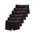Tommy Hilfiger 6-pack boxershorts trunk zwart (Ondergoed)
