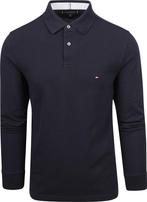 Tommy Hilfiger Poloshirt Long Sleeve Navy maat XS Heren, Kleding | Heren, Polo's, Verzenden, Nieuw, Blauw, Tommy Hilfiger