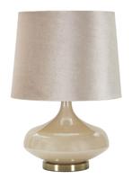 TAFELLAMP PERLY ROND CM Ø 35X50,5, Huis en Inrichting, Lampen | Tafellampen, Ophalen of Verzenden, Nieuw