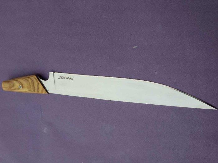 Keukenmes - Keukenprofessional Katana Chef Mes Handgemaakt, Antiek en Kunst, Antiek | Keukenbenodigdheden