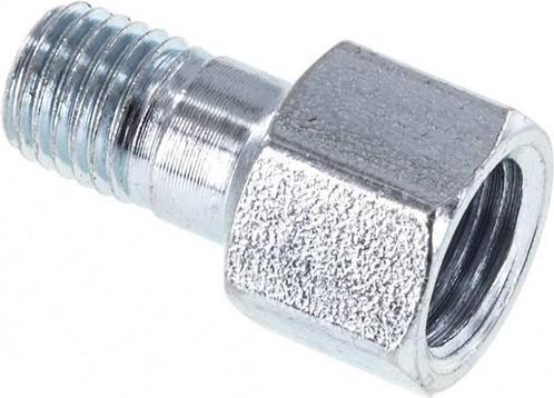Stalen Mannelijke M8x1/Vrouwelijke M10x1-Adapter 19mm, Doe-het-zelf en Verbouw, Overige Doe-het-zelf en Verbouw, Nieuw, Verzenden