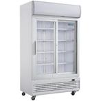 Polar G-serie tweedeurs displaykoeling met lichtbak 950 lite, Verzenden, Nieuw in verpakking, Koelen en Vriezen