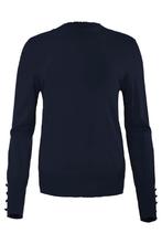 -50% Maicazz  Maicazz Gigi trui black  maat L, Verzenden, Nieuw, Blauw