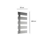 Designradiator Plieger Inox Suono Sinistra/Destra, Doe-het-zelf en Verbouw, Verwarming en Radiatoren, Nieuw, Ophalen of Verzenden