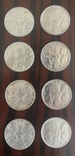 Griekenland. King Paul of Greece. Lot of 8x Silver 30