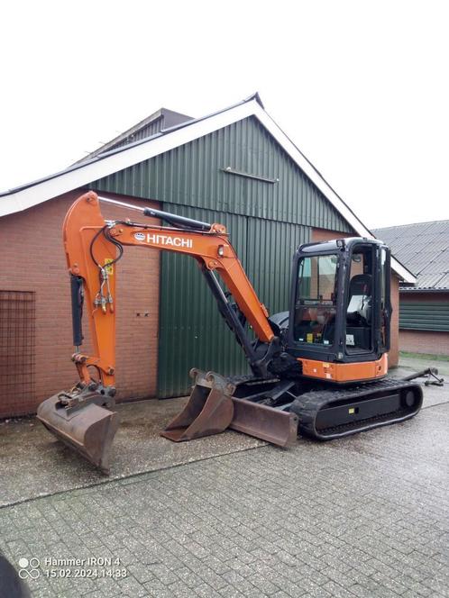 Hitachi ZX48U-3 CLR Midikraan 5 tons 3000 uur!, Zakelijke goederen, Machines en Bouw | Kranen en Graafmachines, Graafmachine