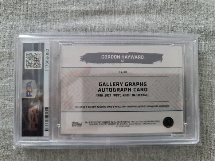 2023/24 Topps Topps Motif Basket NBA Gordon Hayward #GGGH, Verzamelen, Stickers