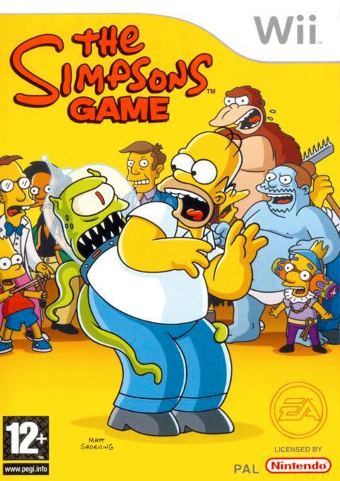 Wii The Simpsons Game, Spelcomputers en Games, Games | Nintendo Wii, Zo goed als nieuw, Verzenden