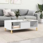 vidaXL Salontafel Wit 102 x 55 x 35 cm, Huis en Inrichting, 100 tot 150 cm, Verzenden, Nieuw, Minder dan 50 cm