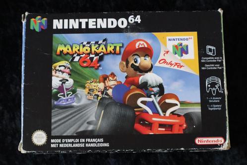 Mario kart 64 Nintendo 64 N64 Boxed PAL, Spelcomputers en Games, Games | Nintendo 64, Verzenden