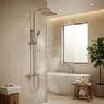 Opbouw Doucheset Verst. Stang | Modern | Beste Prijs, Ophalen of Verzenden, Nieuw, Rvs, Douche