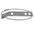 Aanhangwagen Veiligheidskabel - 20 cm - Hulpkoppeling met St, Auto diversen, Aanhangwagen-onderdelen, Ophalen of Verzenden, Nieuw