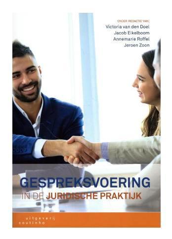 Gespreksvoering in de juridische praktijk, 9789046907856 beschikbaar voor biedingen