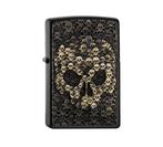 Zippo Skulls in skull, Verzamelen, Verzenden, Nieuw, Aansteker
