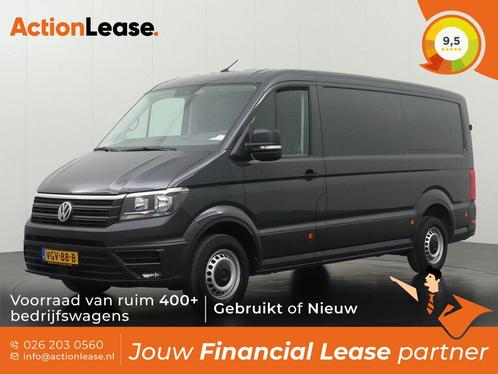 Volkswagen Crafter Bestelbus L3 H2 2020 Diesel, Auto's, Volkswagen, Dealer onderhouden, Lease, Zwart, Handgeschakeld, Financial lease
