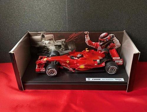 Hot Wheels 1:18 - Model raceauto - Ferrari F2008 Kimi, Hobby en Vrije tijd, Modelauto's | 1:5 tot 1:12