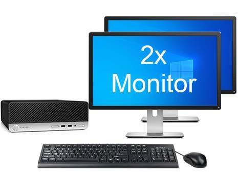 MEGASTUNTPRIJS: HP ProDesk 400 G4 SFF i5 6e Gen incl. 2, Computers en Software, Desktop Pc's, 16 GB, Ophalen of Verzenden