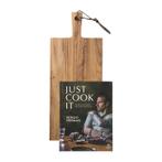 Borrelplank met kookboek - just cook it, Boeken, Verzenden, Nieuw