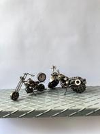 Figuur - Motorcycle Desk Clock - Industrial Art - Handmade