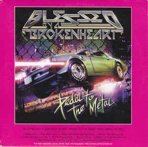 cd digi - Blessed By A Broken Heart - Pedal To The Metal, Cd's en Dvd's, Cd's | Hardrock en Metal, Zo goed als nieuw, Verzenden