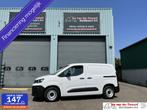 Peugeot Partner 1.6 BlueHDI Euro 6 Airco 2 x schuifdeur, Auto's, Gebruikt, Euro 6, Wit, Lease