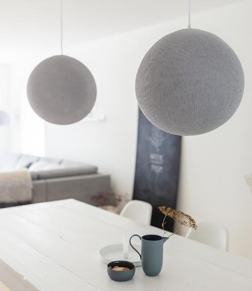 Witte cottonball hanglamp  31 cm, Huis en Inrichting, Lampen | Hanglampen, Nieuw, Verzenden