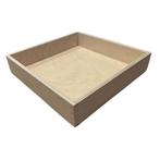 OKU - Houten speelbak 25 x 25 cm (zonder deksel), Nieuw