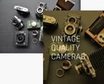 Camera analoog: Leica, Nikon, Hasselblad, Canon, Rollei