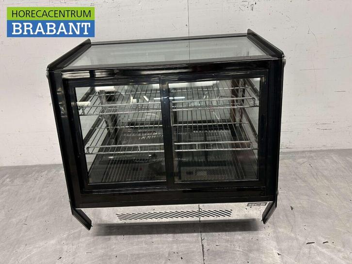 Luxe koelvitrine Gebaksvitrine 125 liter 230V Horeca, Zakelijke goederen, Horeca | Keukenapparatuur, Nieuw in verpakking, Ophalen of Verzenden