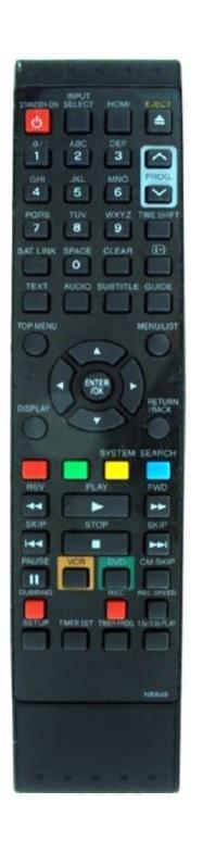 Afstandsbediening Funai nb848 nb847, Audio, Tv en Foto, Afstandsbedieningen, Origineel, Nieuw, Ophalen of Verzenden