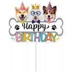 2-delige verjaardagset met hoed en bandana voor de hond, Verzenden, Nieuw