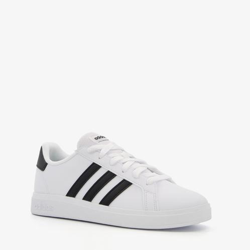 Adidas Grand Court 2.0 kinder sneakers wit zwart maat 38, Sport en Fitness, Tennis, Nieuw, Verzenden