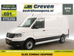 Volkswagen Crafter 35 2.0 TDI L3H3 BPM VRIJ 141PK Cam €691pm, Auto's, Bestelauto's, Volkswagen, Wit, Nieuw, Handgeschakeld