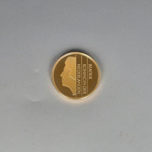 Nederland. 1 Gulden 2001 Gouden Gulden (1x), Postzegels en Munten, Munten | Nederland