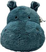 Label Label Hippo Harvey Blauw Muurdecoratie LLPL-04076, Kinderen en Baby's, Speelgoed | Knuffels en Pluche, Verzenden, Nieuw