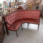 Sofa - Vurenhout - Hoekbank uit de 19e eeuw, Antiek en Kunst