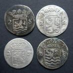 Nederland. 2 Stuivers of Dubbele Wapenstuivers 1699-1786 (4