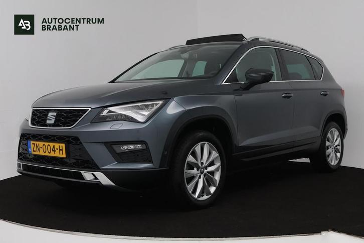 Zakelijke Lease |  SEAT Ateca 1.0 EcoTSI Style Business Inte, Auto's, Seat, Onderhoudsboekje, Lease, Zwart, Handgeschakeld, SUV of Terreinwagen