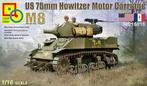 CLASSY HOBBY MC16016 US 75mm HOWITZER MOTOR GARRIAGE M8 1..., Verzenden, Nieuw
