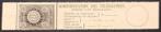 België 1879 - Telegraafkwijtingzegel OBP RT1a - POSTFRIS -