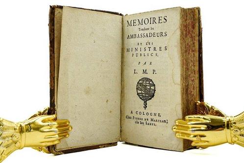 Abraham de Wicquefort - Mémoires touchant les ambassadeurs, Antiek en Kunst, Antiek | Boeken en Bijbels