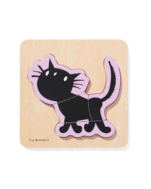 177 Houten inlegpuzzel 14cm Siepie, Kinderen en Baby's, Speelgoed | Educatief en Creatief, Nieuw, Verzenden