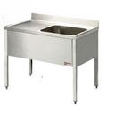 RVS Spoeltafel met Bak Rechts | 140x70x88cm HorecaTraders, Zakelijke goederen, Horeca | Meubilair en Inrichting, Verzenden, Nieuw in verpakking