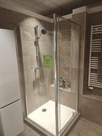 Douchecabine 90x90cm met gratis douchebak - 0049, Doe-het-zelf en Verbouw, Sanitair, Ophalen, Nieuw, Glas, Douche