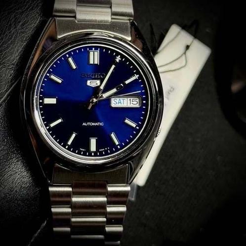 Seiko - SEIKO 5, DIAL BLU, RARO - Zonder Minimumprijs -, Sieraden, Tassen en Uiterlijk, Horloges | Antiek