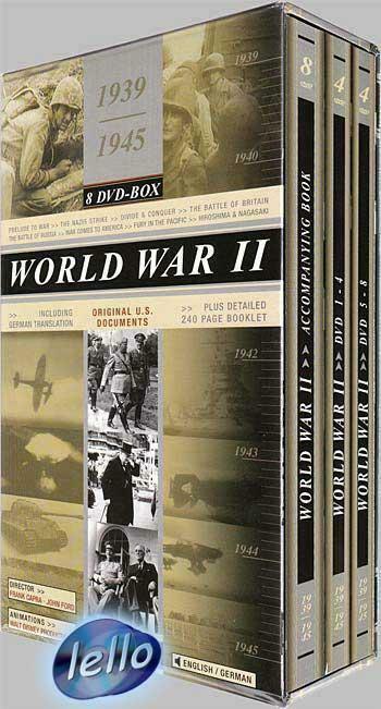 Frank Capras World War II, 8-disc DVD Set, nieuw, niet NLO beschikbaar voor biedingen