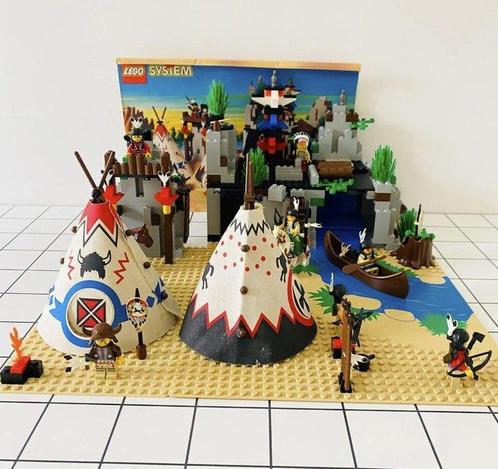Lego Set - Western - 6766 - Rapid River Village (1997) 100%, Kinderen en Baby's, Speelgoed | Duplo en Lego