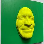 Gregos (1972) - Fluo yellow smile on green light background