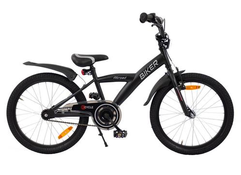 2Cycle Biker Kinderfiets - 20 inch - Zwart, Fietsen en Brommers, Fietsen | Jongens, 20 inch, Nieuw, Verzenden